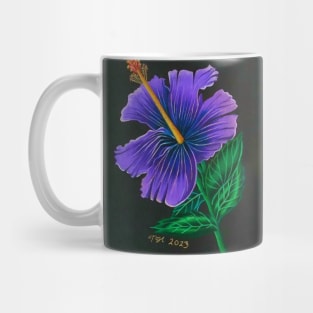 Lavender Hibiscus Mug